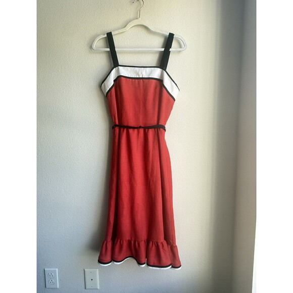 R&K Dresses & Skirts - VTG Late 1960s 70’s Mod Colorblock Sundress Retro Hostess Midi Resort Dress